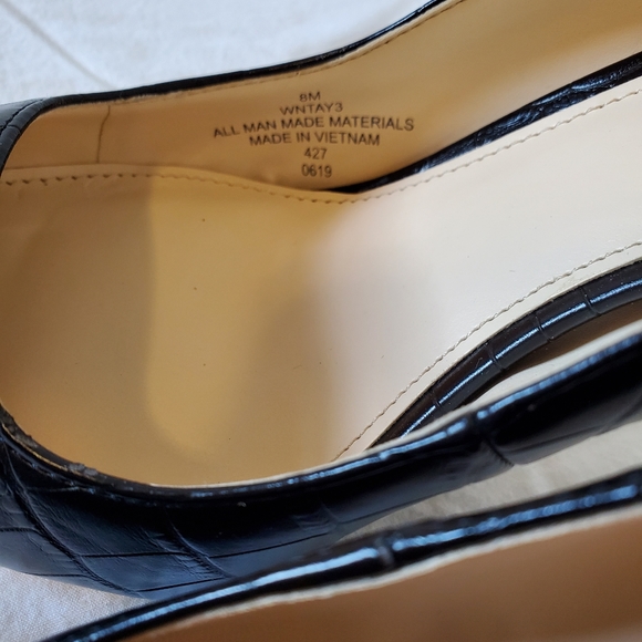 NINE WEST Black pumps Size 8 - Picture 4 of 7